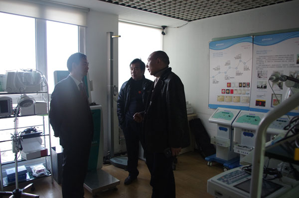 健康小屋現場